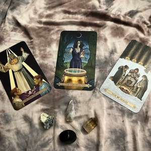 Lectura de Tarot Corto y dulce (3 cartas)
