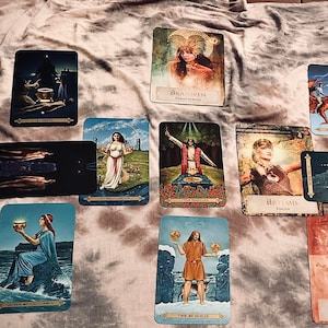 Die Deep Dive Tarot Legung
