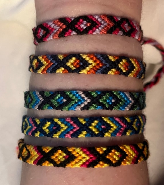 Boho Fish Shape Craft Friendship Bracelet your name bracelet String Cord  Woven Braided Friendship Bracelets For Women Jewelry - AliExpress