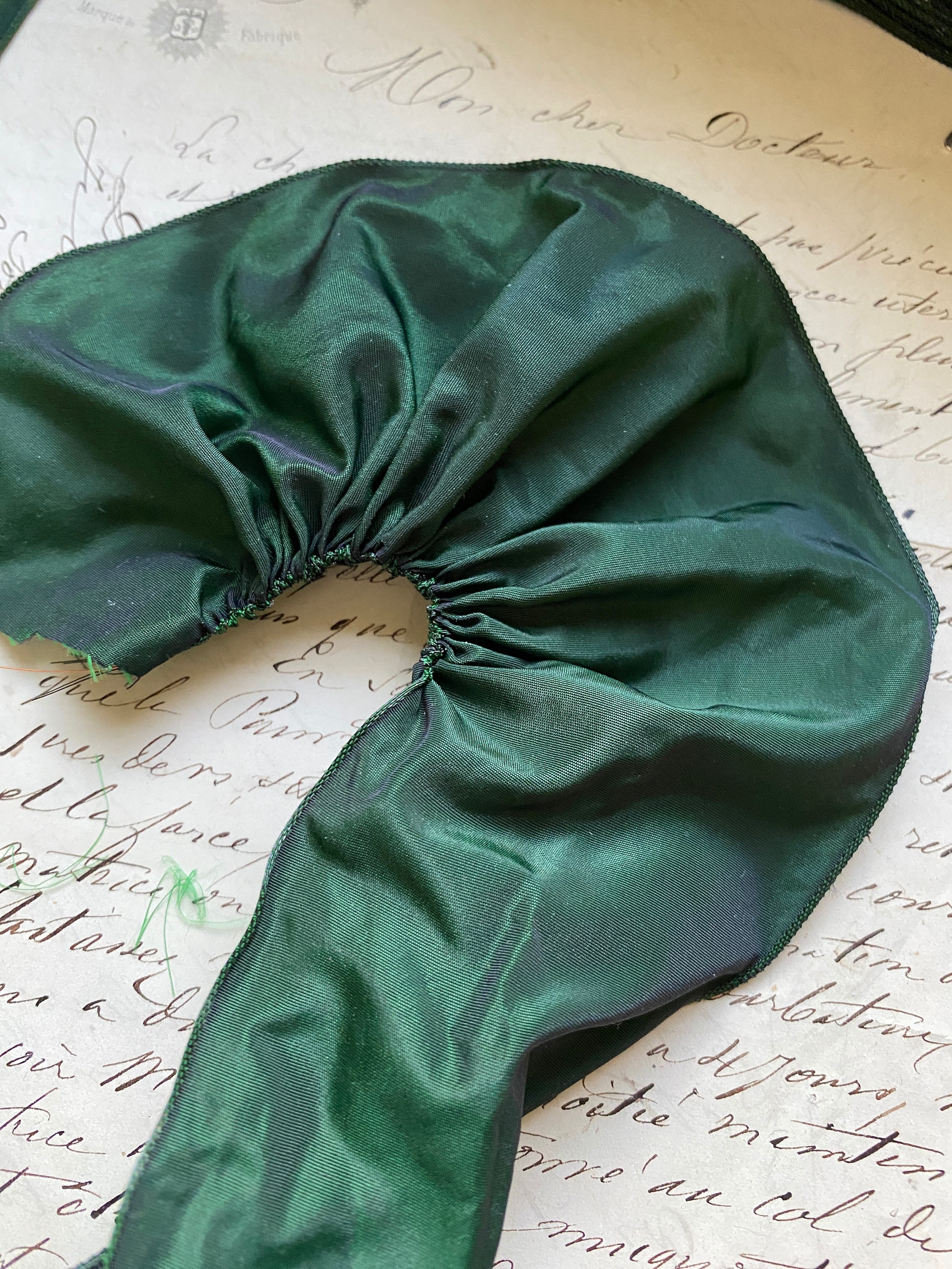 Bobine Vintage De Ruban Taffetas/nylon JOY - 20 Mètres Marron N°3 - Carton Ancien