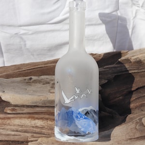 Graugans Flaschenaufsatz einzigartiges ciroc terrarium Flasche Aufsatz terrarium Spitze Beleuchtungskörper DIY Leuchte Geschenk für graugans Trinker Geschenk