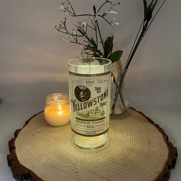 Yellowstone Whiskey Glass Etsy