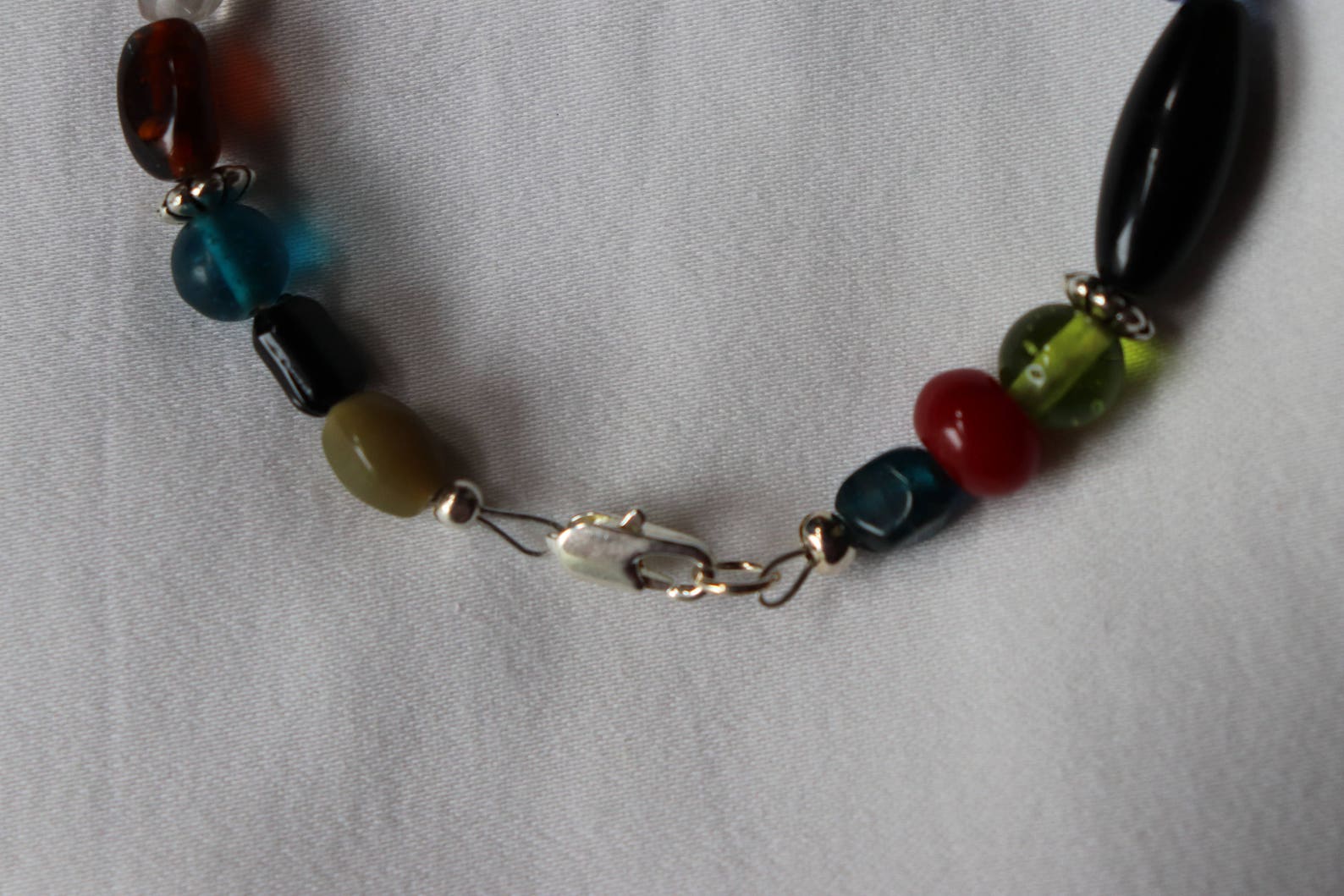 Multicolor glass bead bracelet Etsy