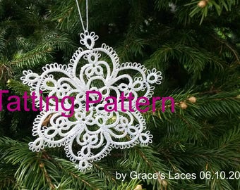 PDF Snowflake Tatting Pattern