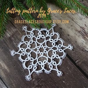Christmas Tatting Snowflake PDF