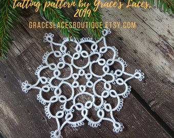 Christmas Tatting Snowflake PDF