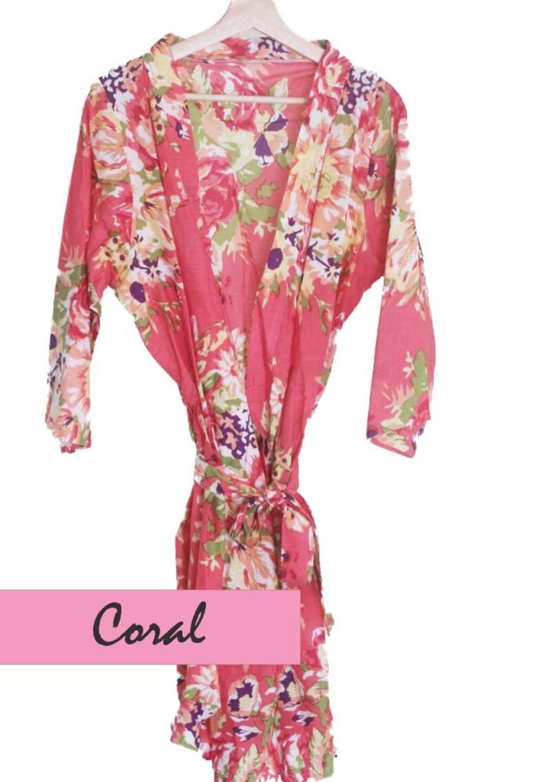 Bridal Party Robes Bridesmaids Gift Getting Ready Robes Set of 7 Bridesmaid Robes Robes for Bridesmaids Gift for Bridesmaids