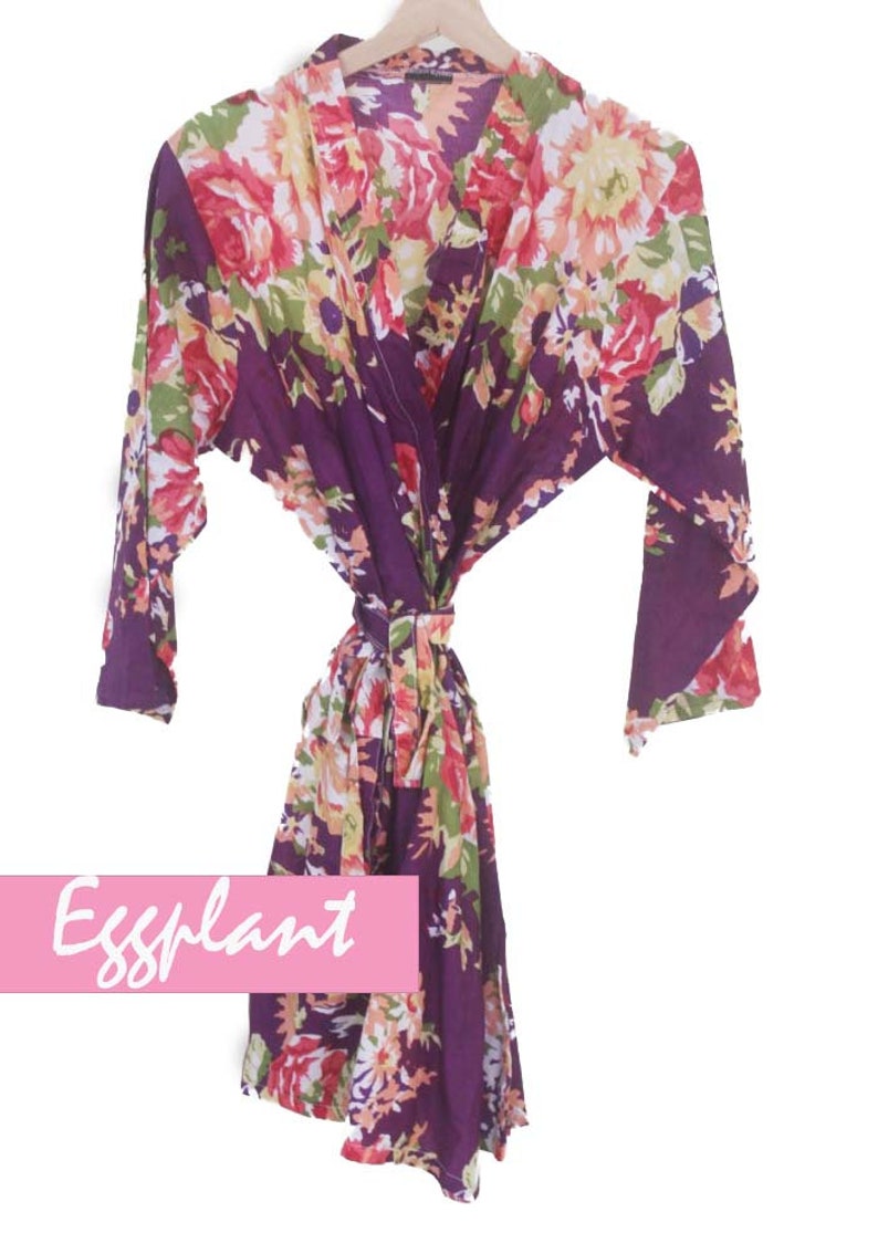 Bridal Party Robes Bridesmaids Gift Getting Ready Robes Set of 7 Bridesmaid Robes Robes for Bridesmaids Gift for Bridesmaids