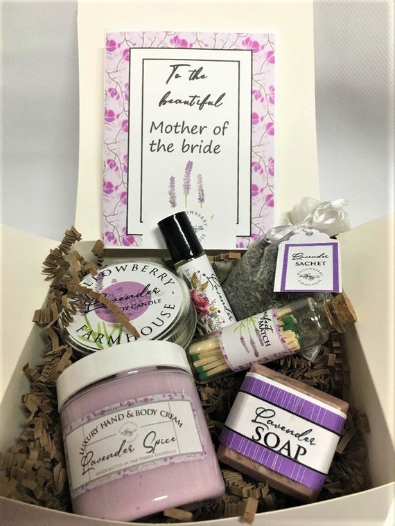 mother of the bride gift basket