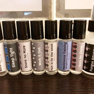 Mens Roller and Spray Labels and recipes for Essential Oils. Printable DIgital Files. Stickers. Mini Book. Cards.