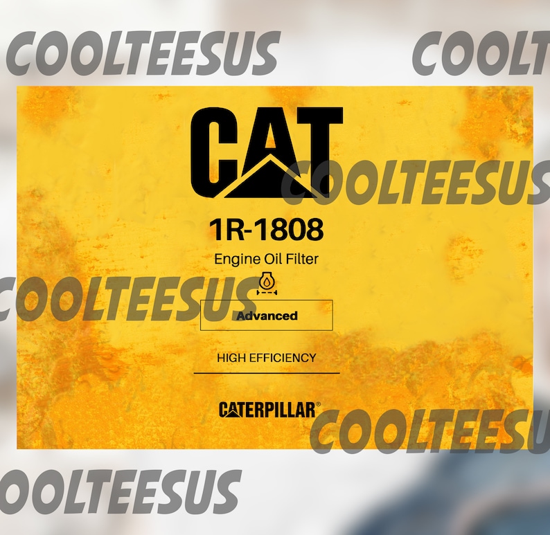 Download Cat oil filter-caterpillar oil-tumblers PNG DIGITAL ...