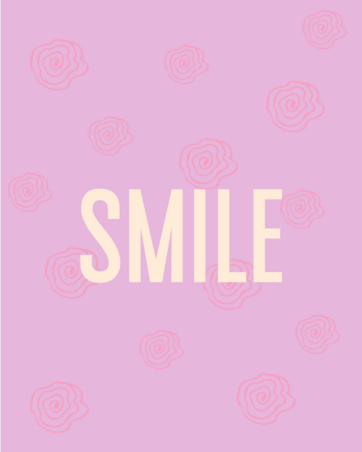 Smile Printable Poster - Etsy