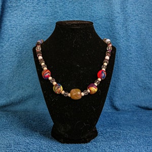 Polymer Clay Beaded Necklace