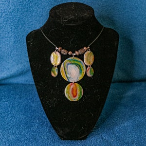 Homemade Polymer Clay Necklace