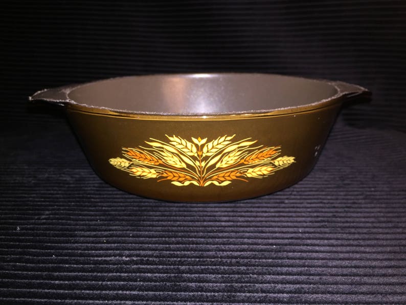 Vintage Brown Fire King Bowl