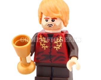 Custom Tyrion Lannister Minifigure Game of Thrones GOT Fits Lego UK Seller