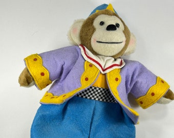 Vintage 1994 Hosung Monkey Plush Puppet - Etsy