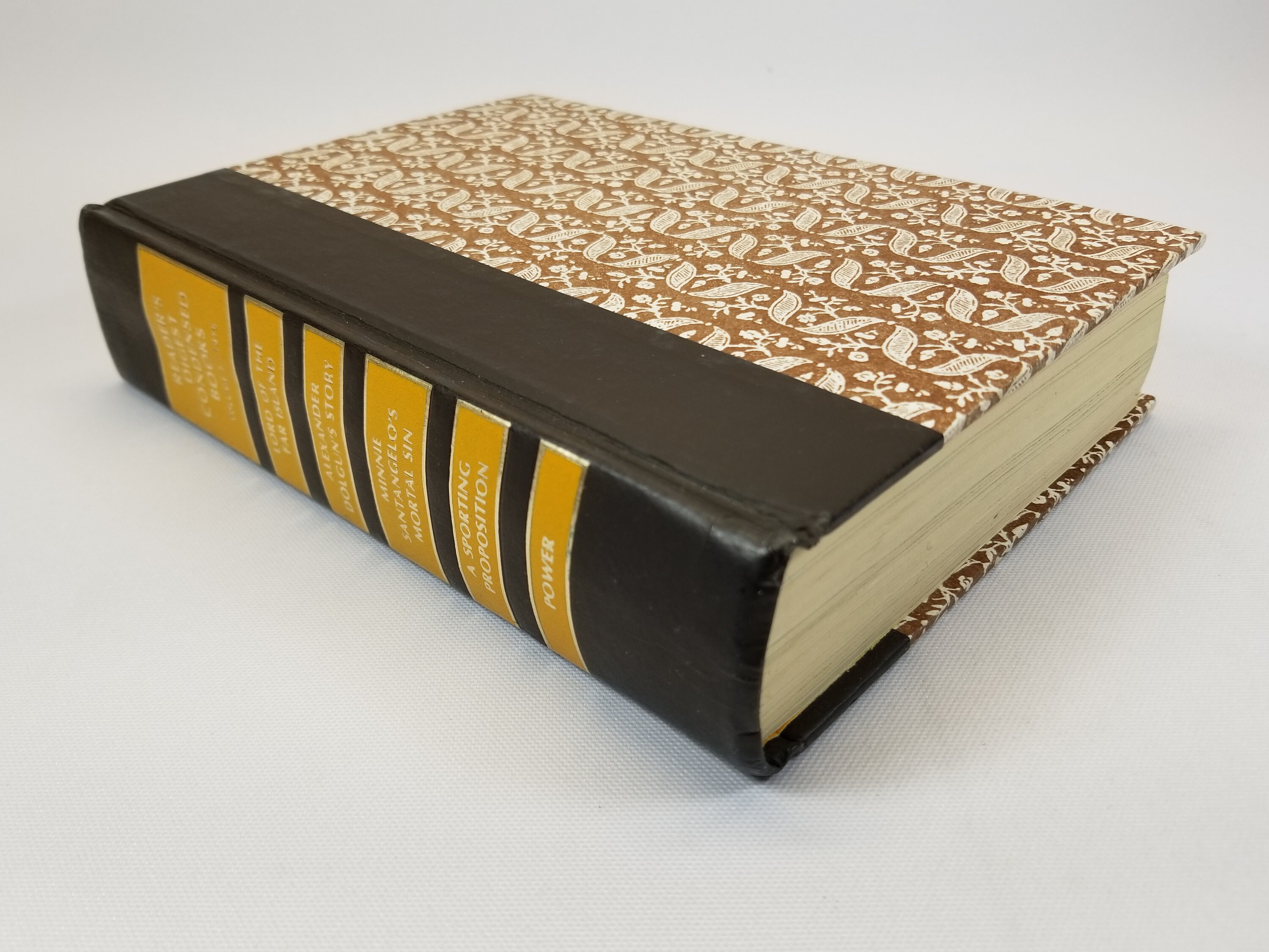 4 vintage readers digest books decorative covers etsy