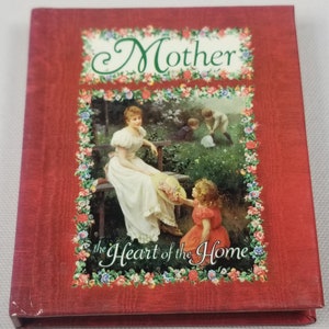 MOTHER The HEART of the HOME Inspirational Miniature Edition Book, Quotes, Wisdom, Prayer