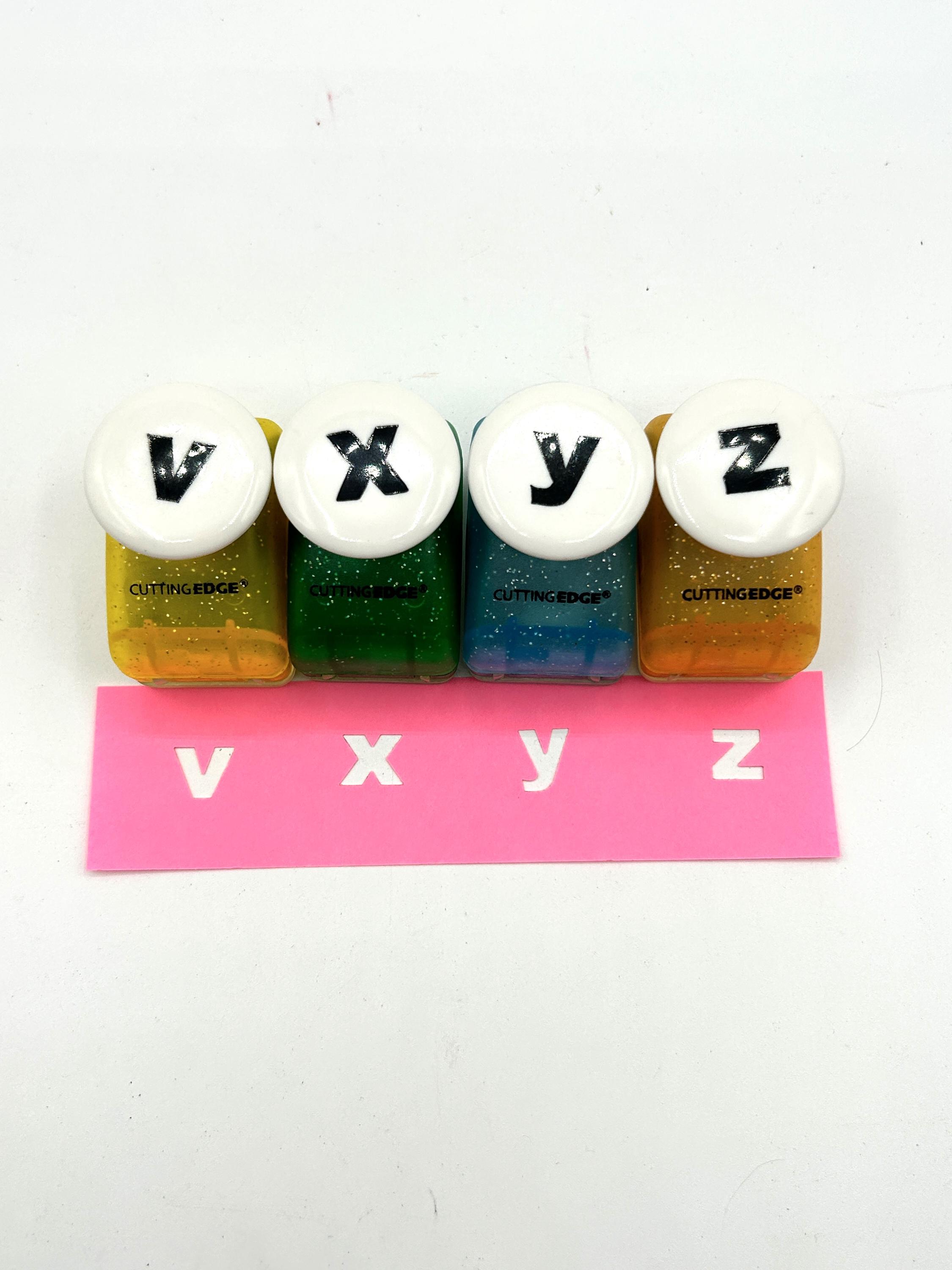 Paper Punch Lower Case Alphabet Letter Scrapbook Punches YOUR CHOICE ...