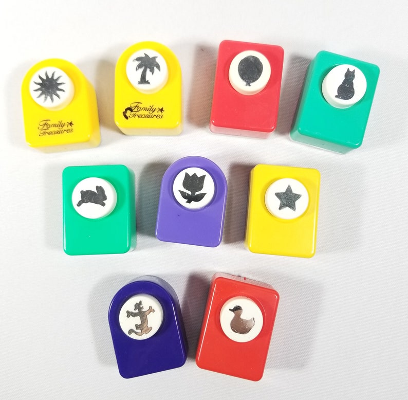 Paper Punch YOUR CHOICE Assorted Paper Punches Gently Used