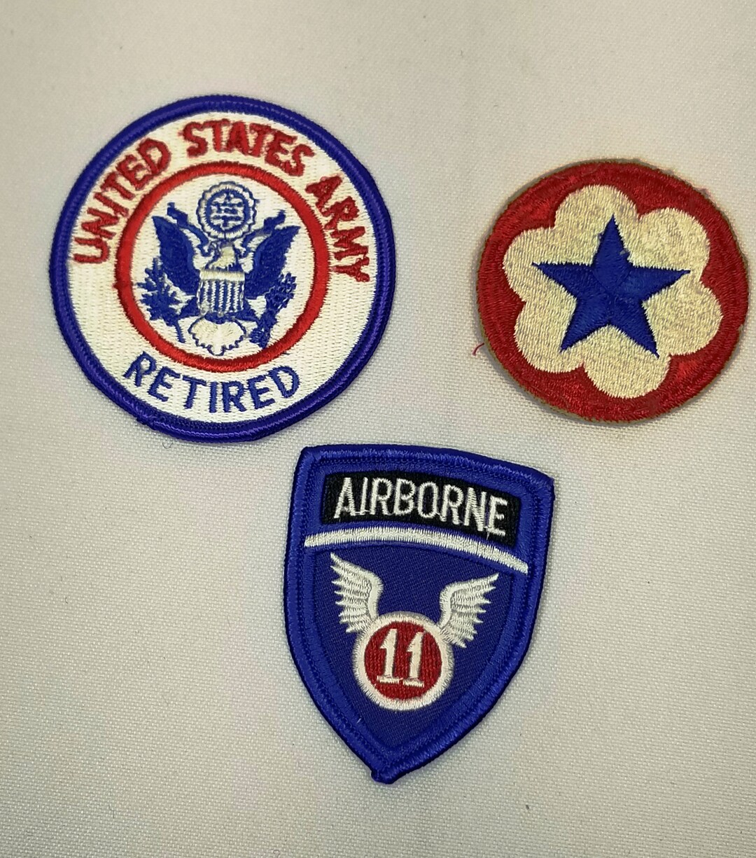 WWII Military Patches Applique Sew on Patches Etsy.de