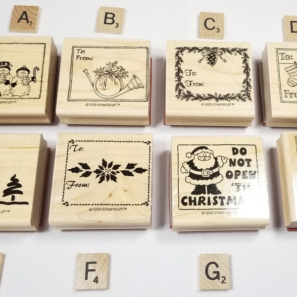 Santa Rubber Stamp Etsy