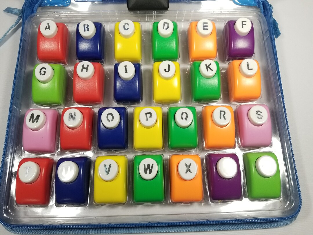 Alphabet Paper Punch, Capital Letter Scrapbook Punch, YOUR CHOICE Etsy