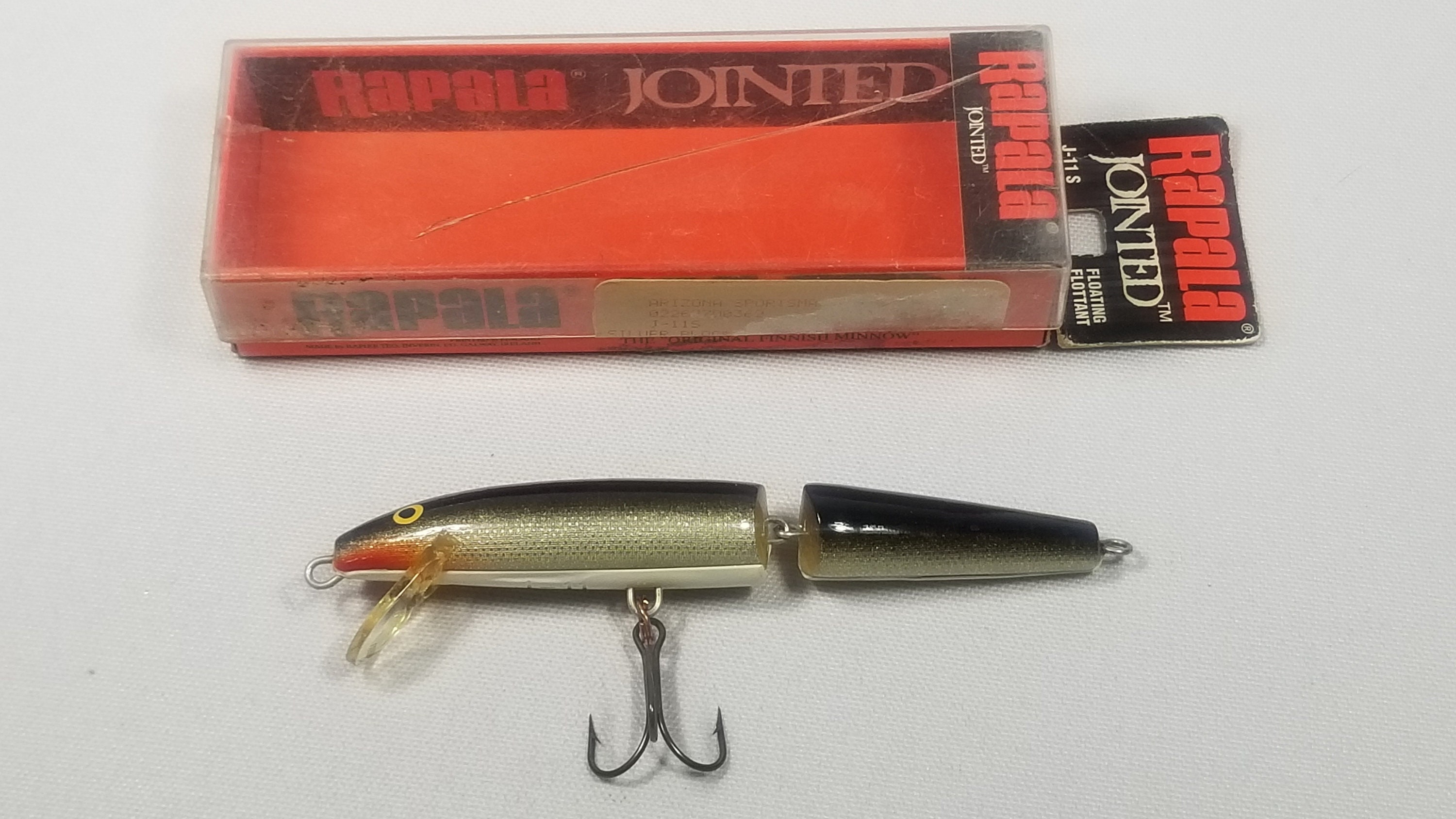 Buy Wooden Fishing Lure Rapala Jointed J-11 S, Floating Lure