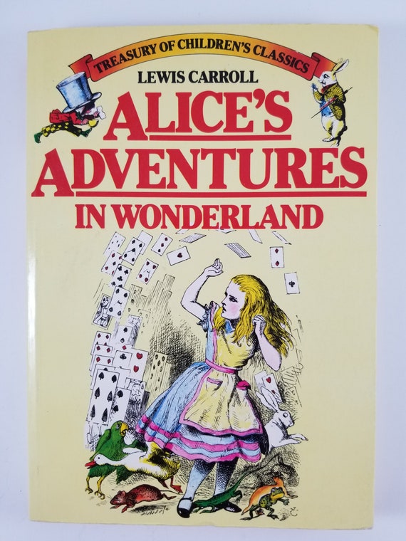 ALICE'S ADVENTURES in WONDERLAND Children's Book | Etsy