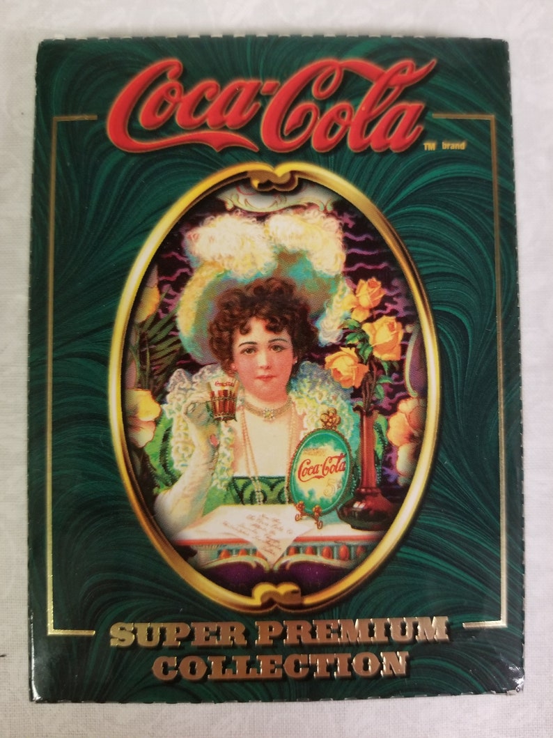 Coca Cola Super Premium Collection Trading Cards Coke | Etsy