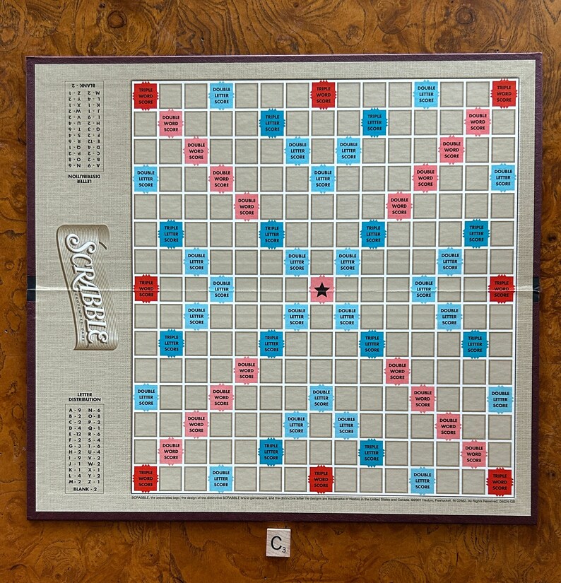 Variety of Scrabble Board Game Replacements Crafts Wall Etsy