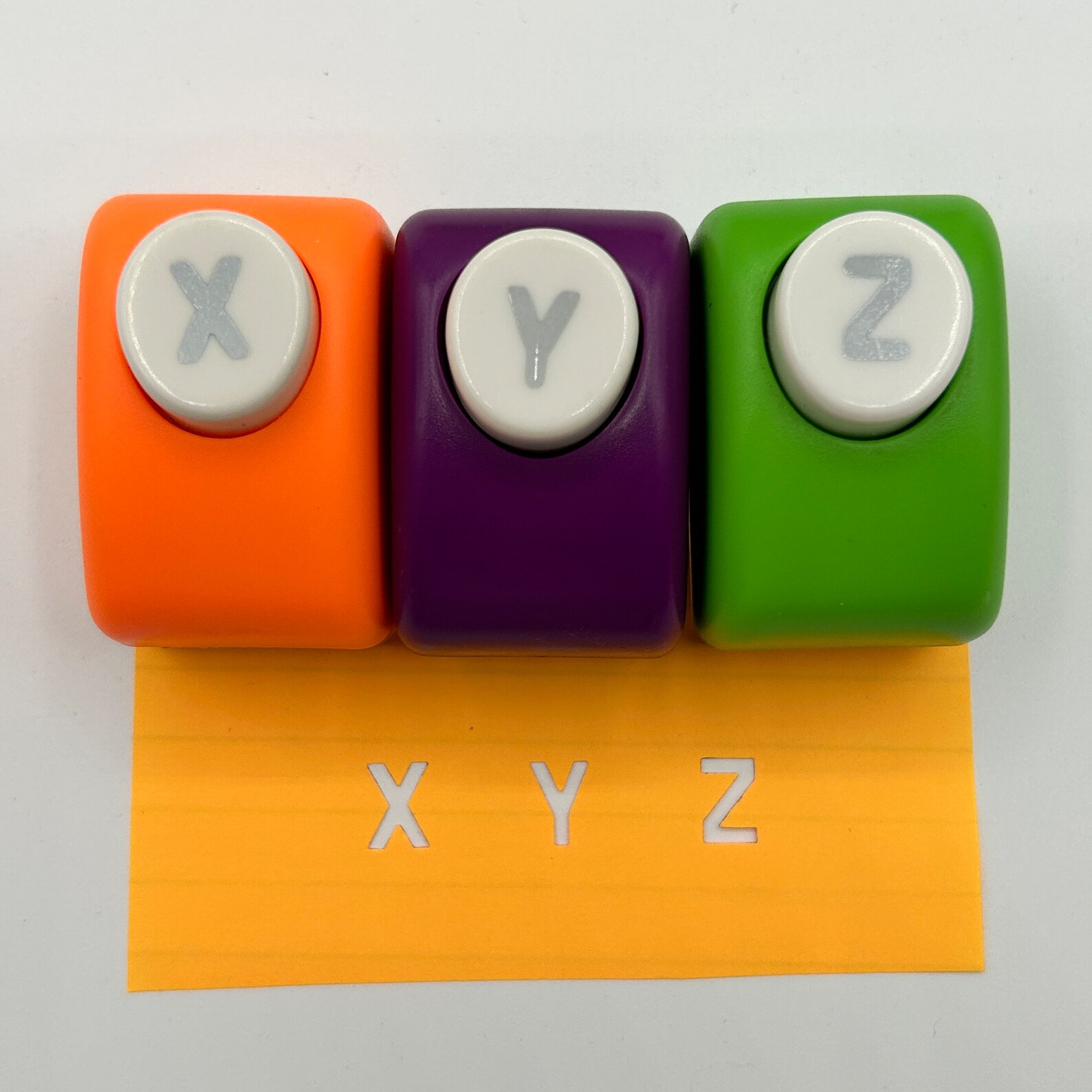 Alphabet Paper Punch, Capital Letter Scrapbook Punches, YOUR CHOICE - Etsy