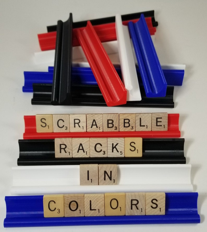 Custom Tile Racks Set of 4 Plastic Replacement or Craft Etsy