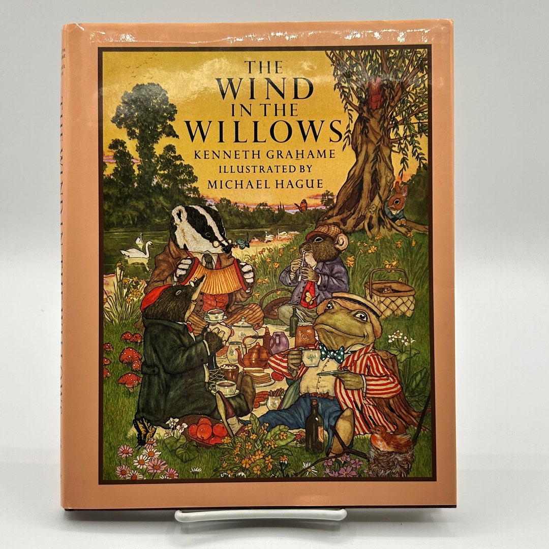The Wind in the Willows by Kenneth Grahame 1980 HC/DJ - Etsy