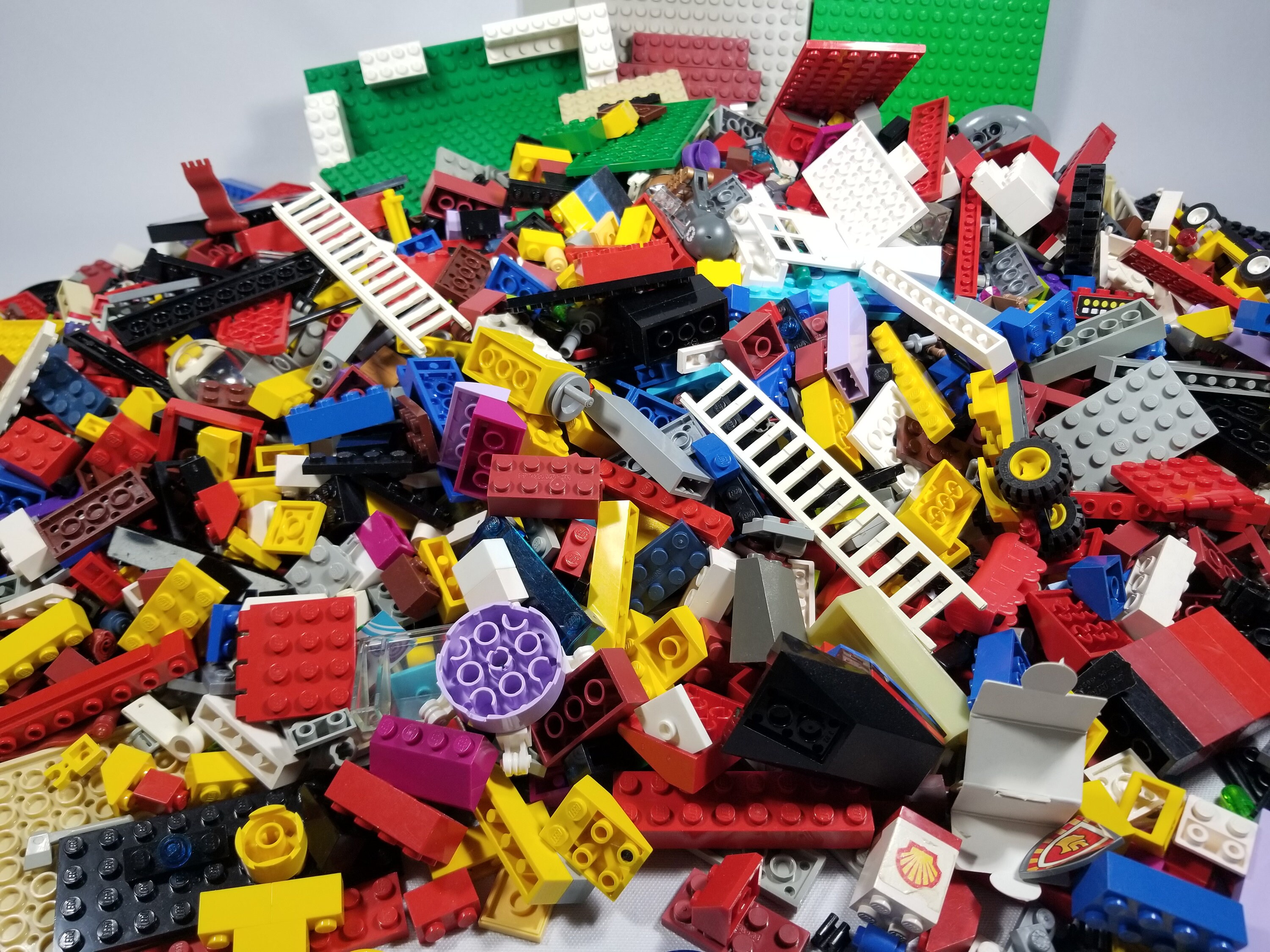 LEGO® 7 Lb. Assorted Bulk Lot of Bricks Ladders Roadway Etsy