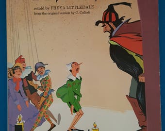 Pinocchio Children's Vintage Book