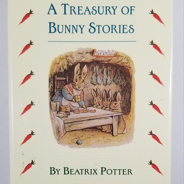 Beatrix Potter A Treasure Of Bunny Stories, Children's Storybook, Vintage