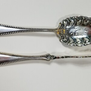 Rogers Bros Spoon and Twisted Handle Knife