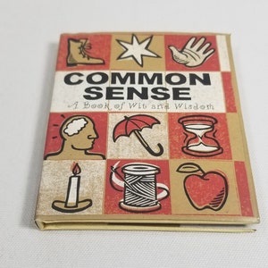 Common Sense - A Book of Wit and Wisdom  Miniature Book