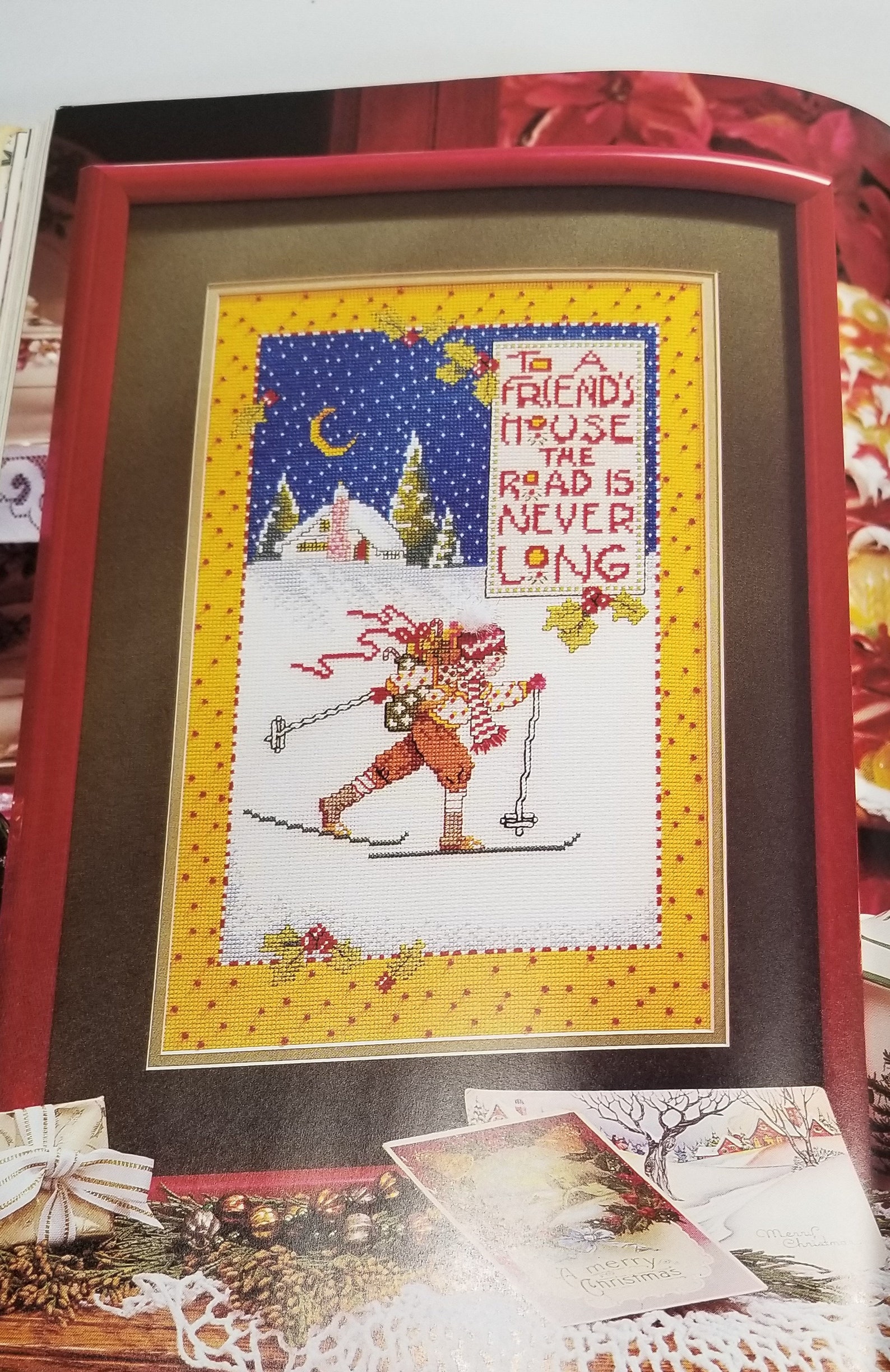 Mary Engelbreit Cross Stitch Pattern Book Make A Etsy