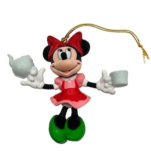 Disney Enesco Minnie Mouse Holiday Ornament With Original Box