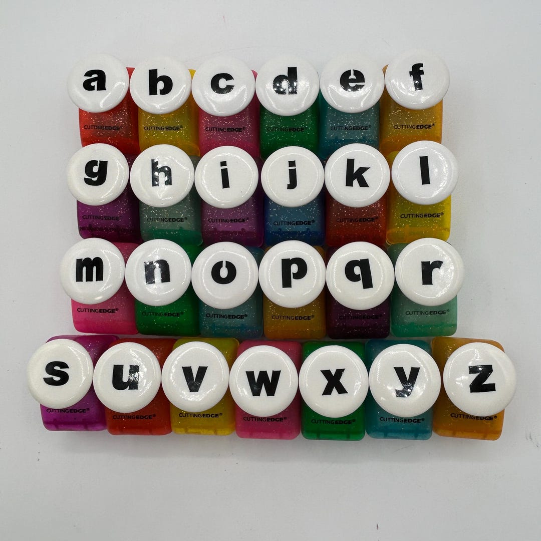 Paper Punch Lower Case Alphabet Letter Scrapbook Punches YOUR CHOICE ...