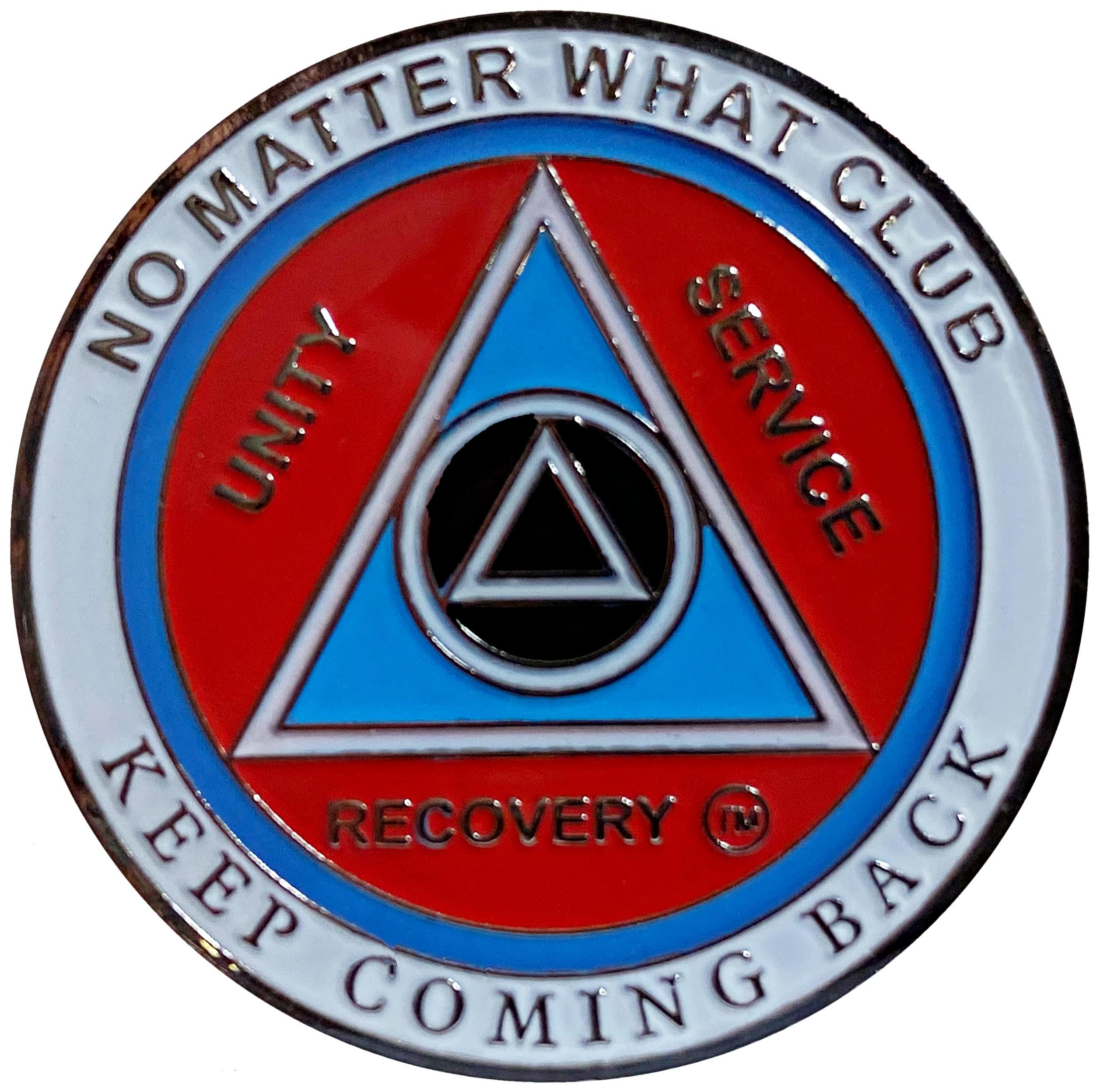 Aa Coin "No Matter What Club" "Keep Coming Back" Medallion