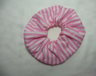 Scrunchie/ Haargummi/ Haarschmuck "rosa mit Streifen "