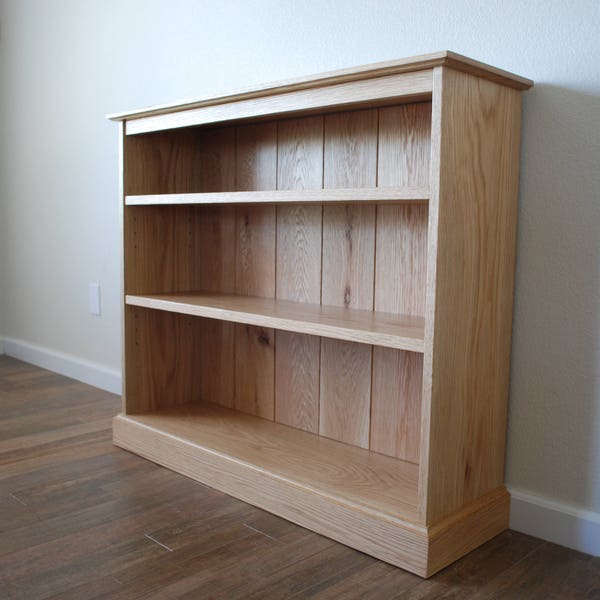Bookcase Wood Etsy