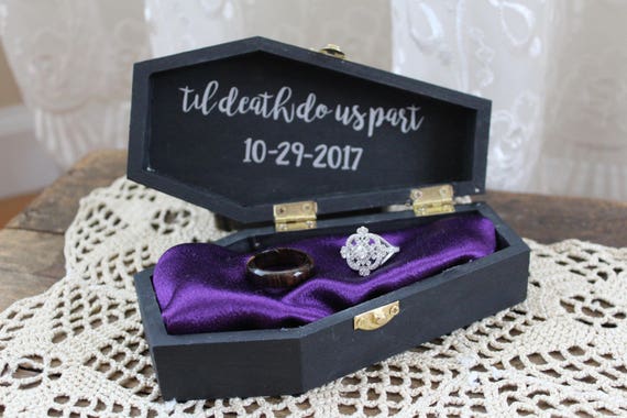 coffin ring box