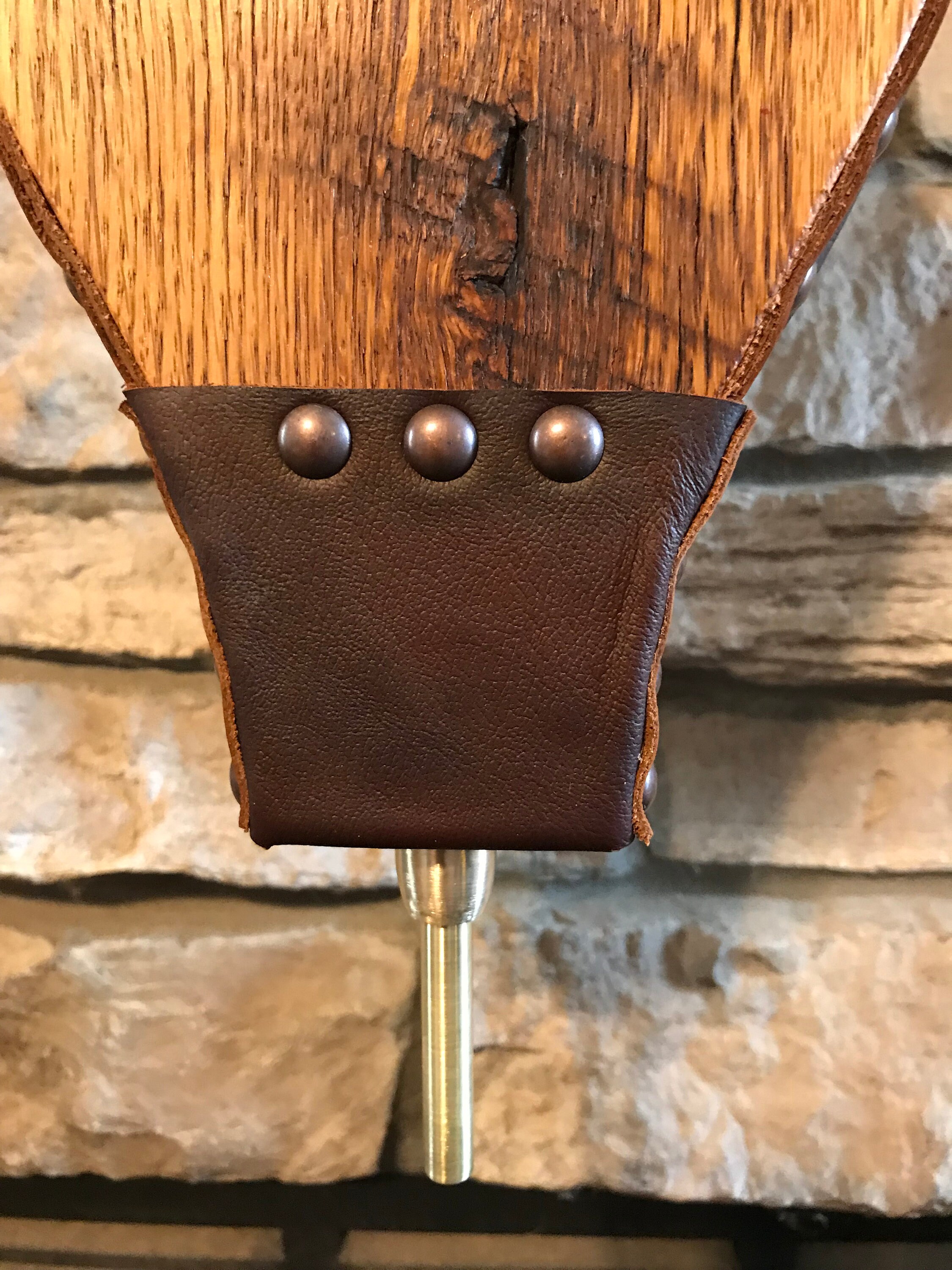 READY TO SHIP Handmade Fireplace Bellows, Rustic, Crafted from Antique