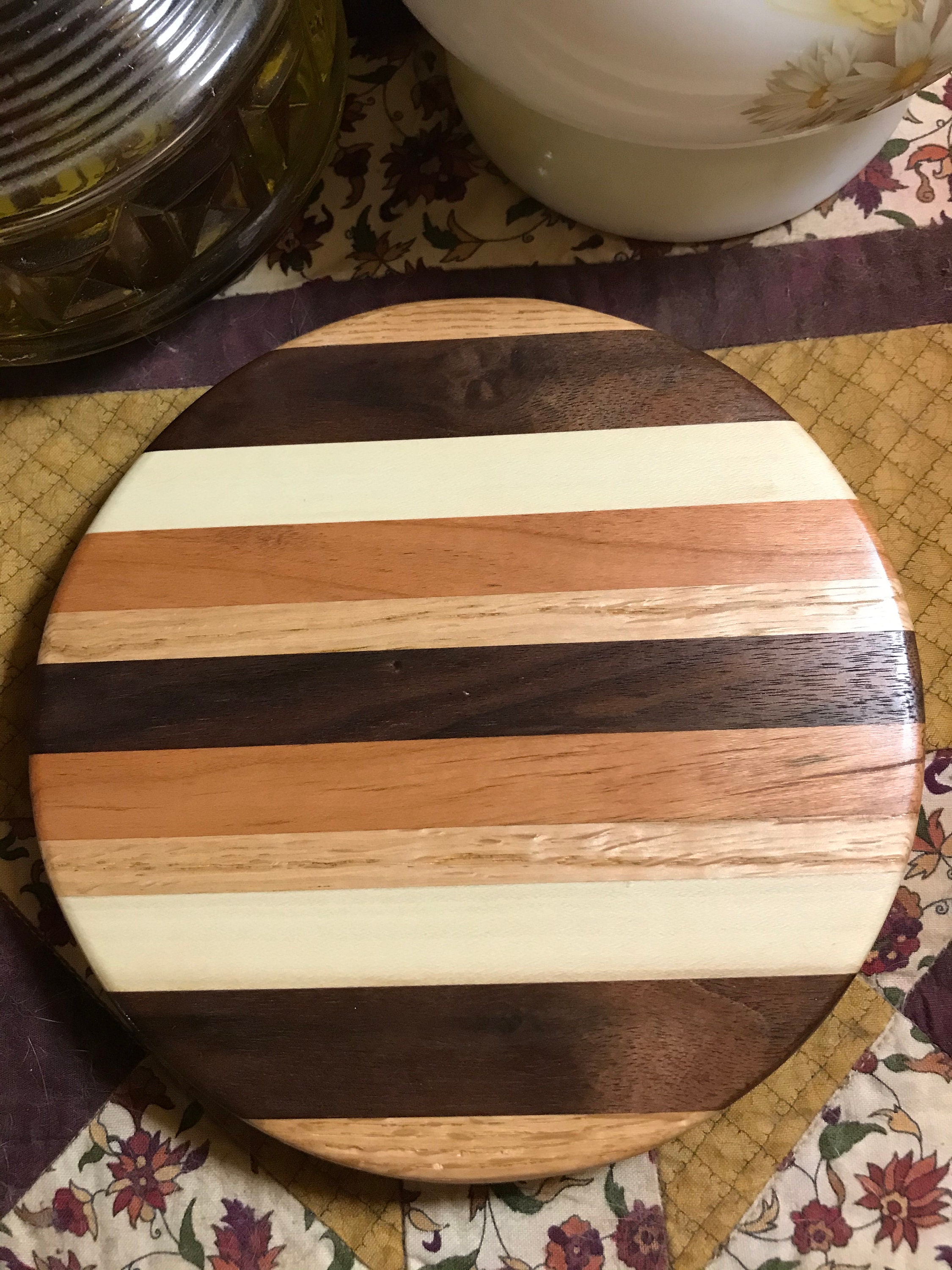 READY TO SHIP Handmade Wooden Trivet, Various Woods, Butcher Block