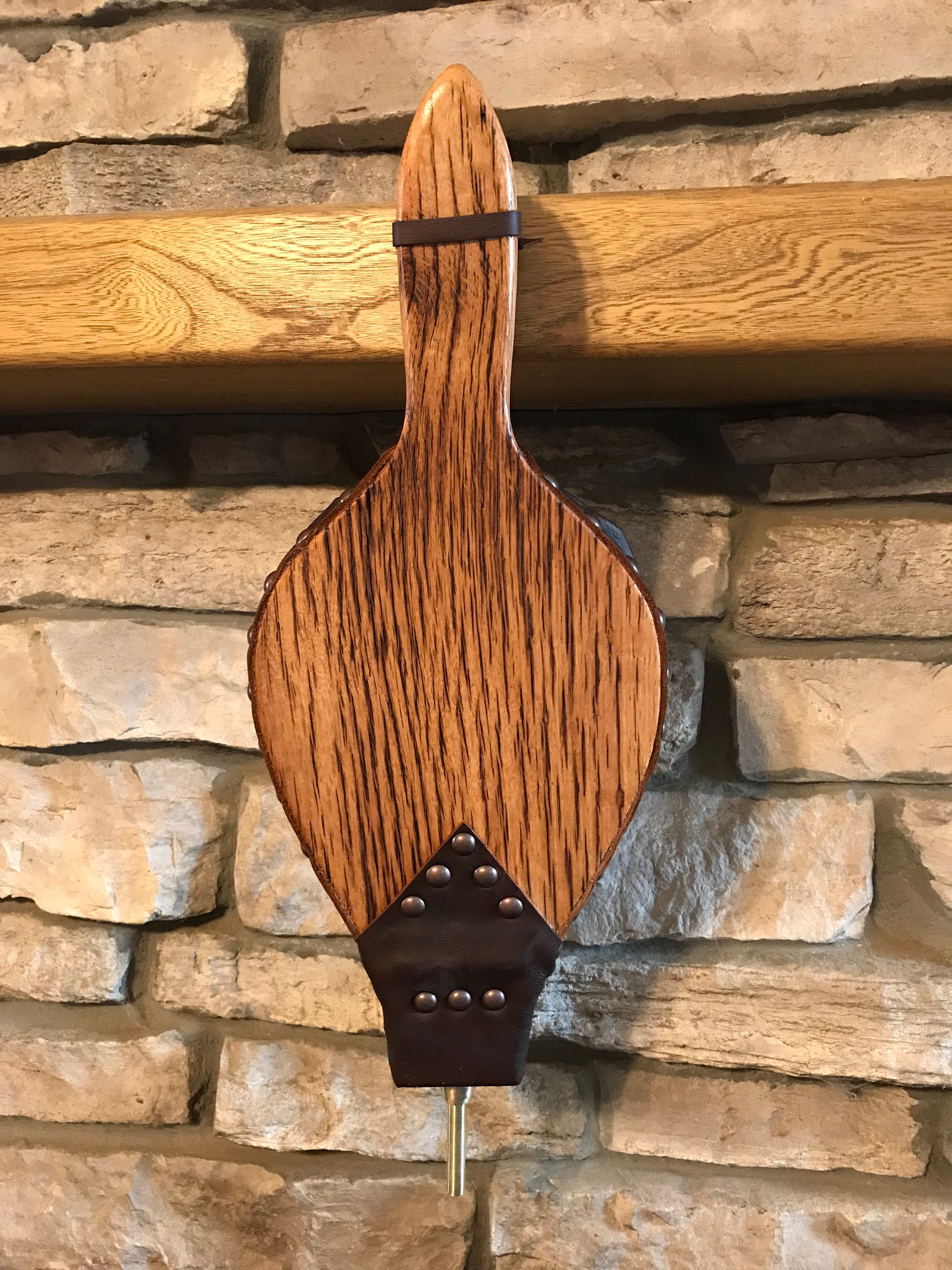 READY TO SHIP Handmade Fireplace Bellows, Rustic, Crafted from Antique